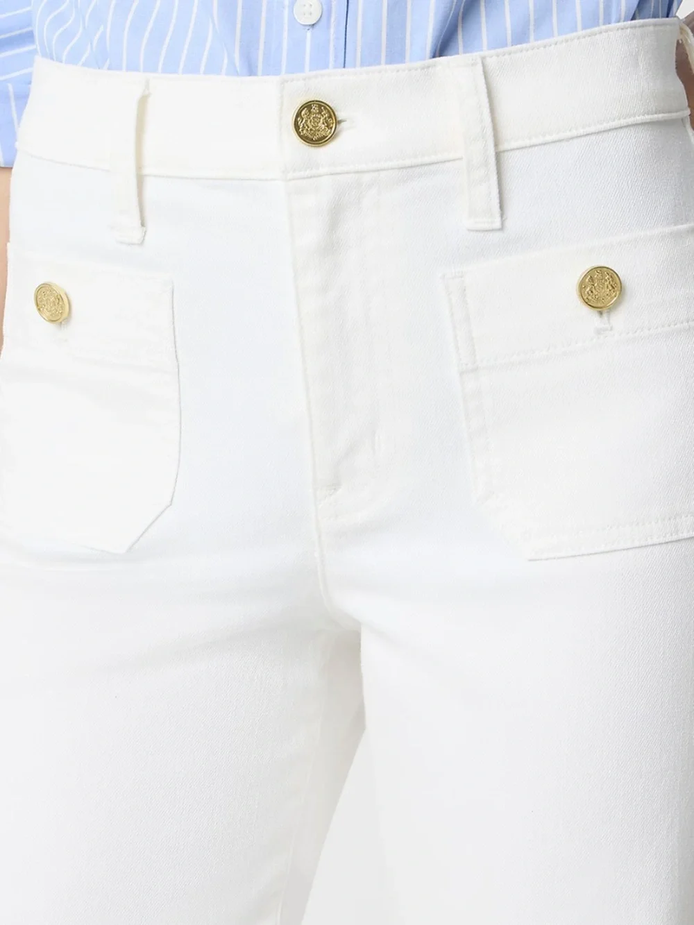 J. Crew Factory Slim wide-leg Sailor jean in all-day stretch